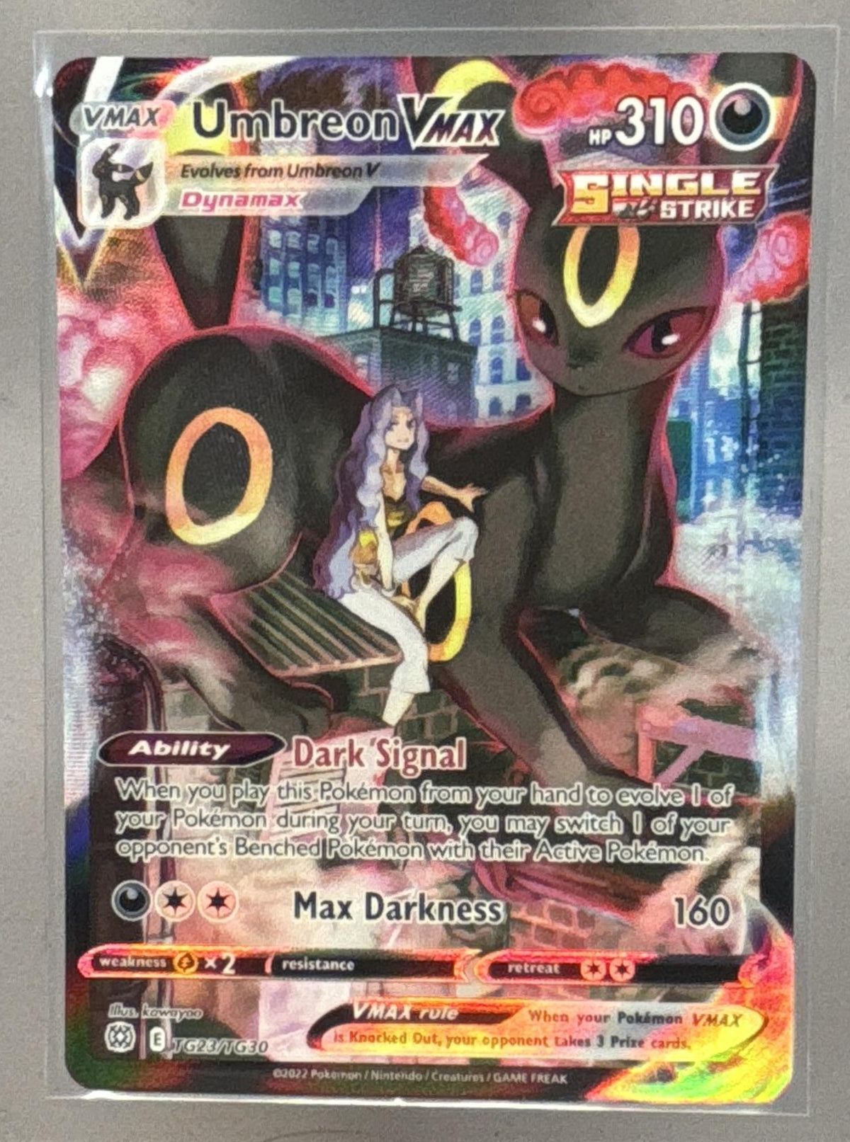 Umbreon VMAX front image