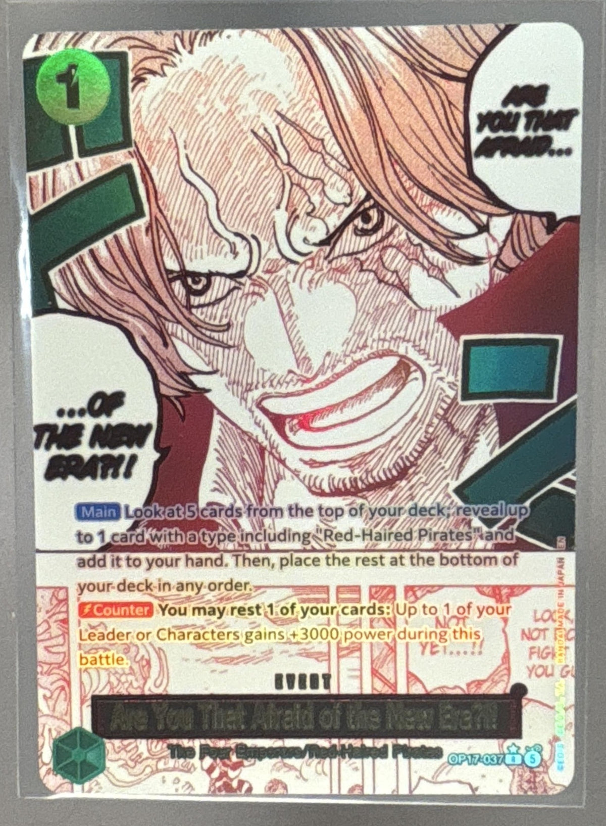 Are You That Afraid of the New Era?!! front image