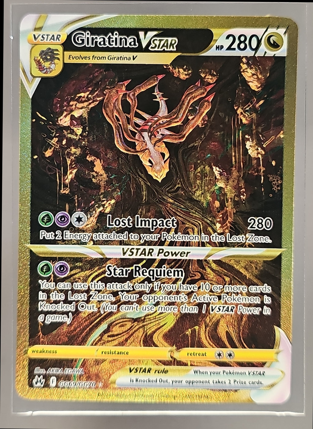 Giratina VSTAR front image