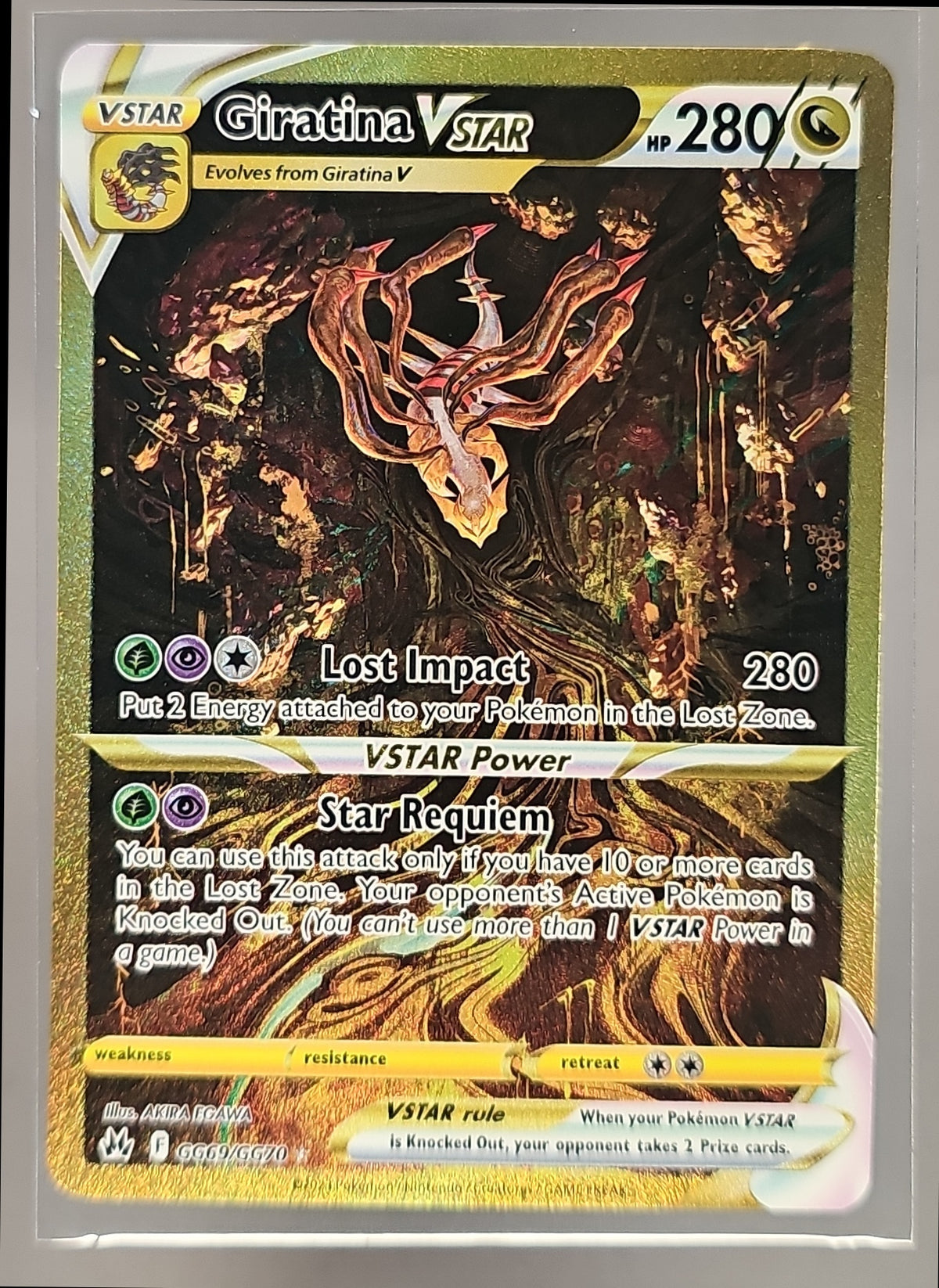 Giratina VSTAR front image
