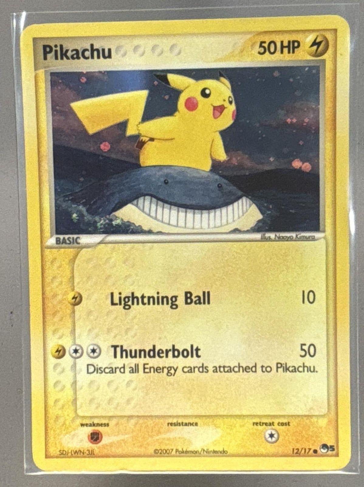 Pikachu front image