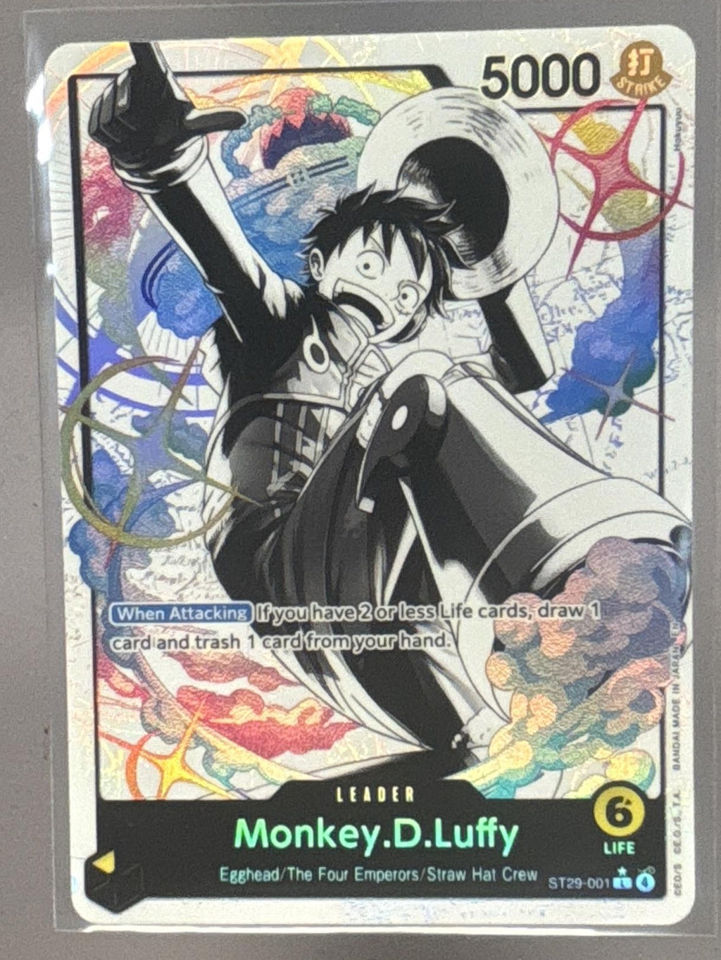 Monkey D. Luffy front image