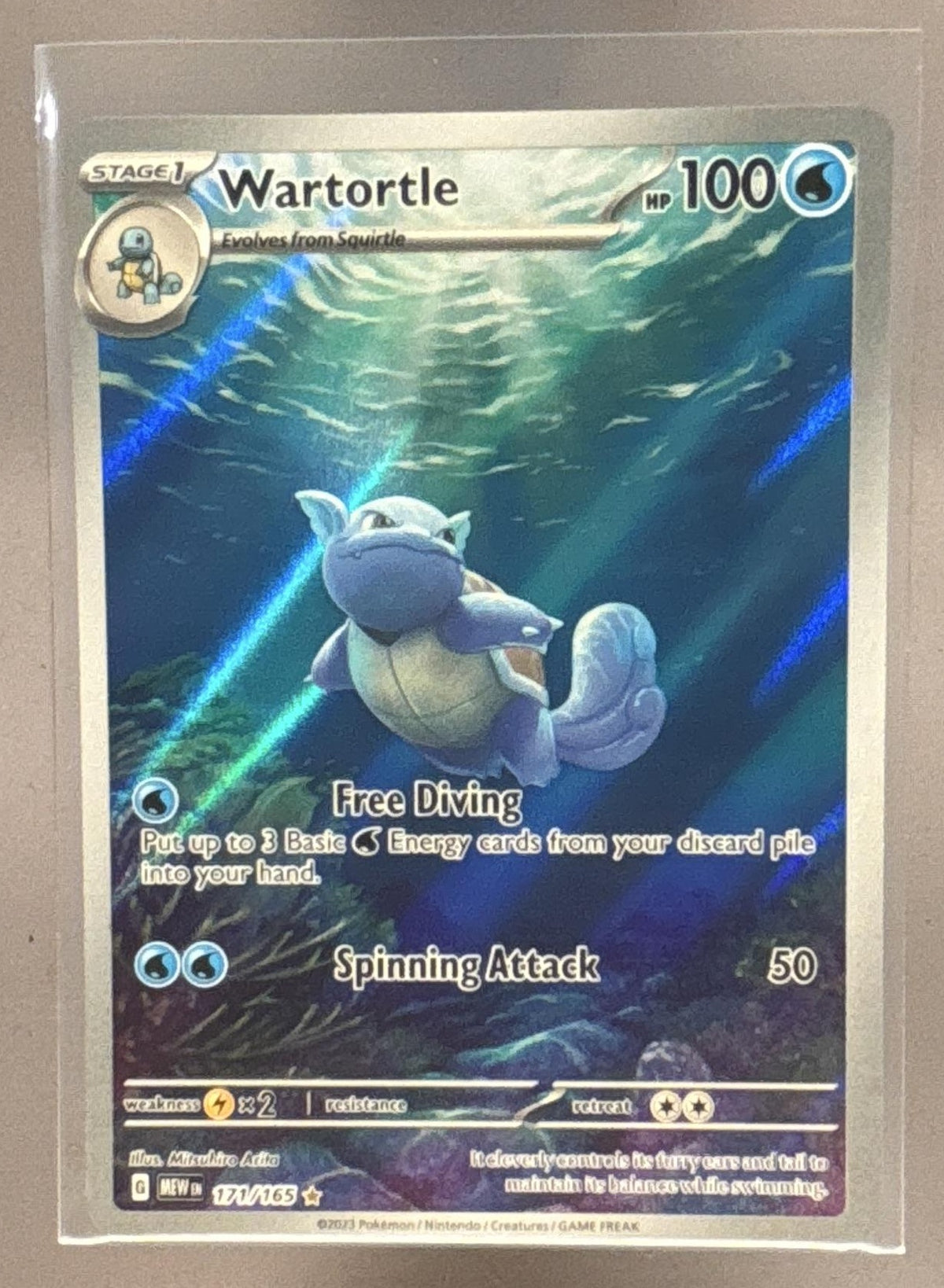 Wartortle front image