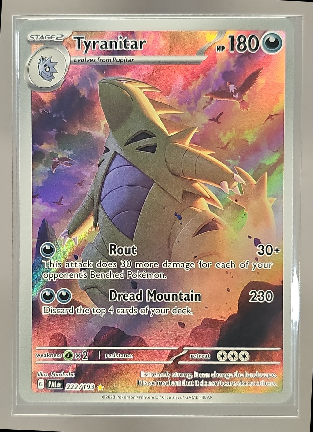 Tyranitar front image