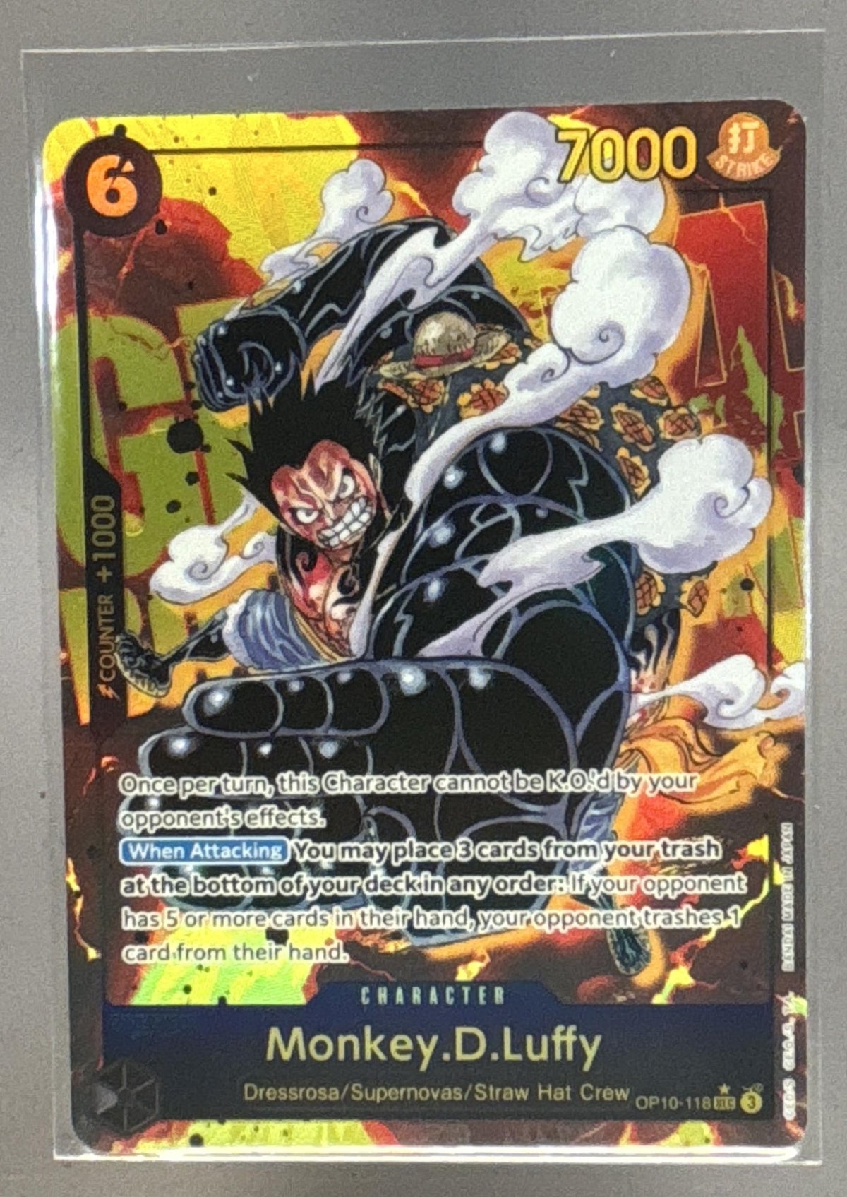 Monkey D. Luffy front image