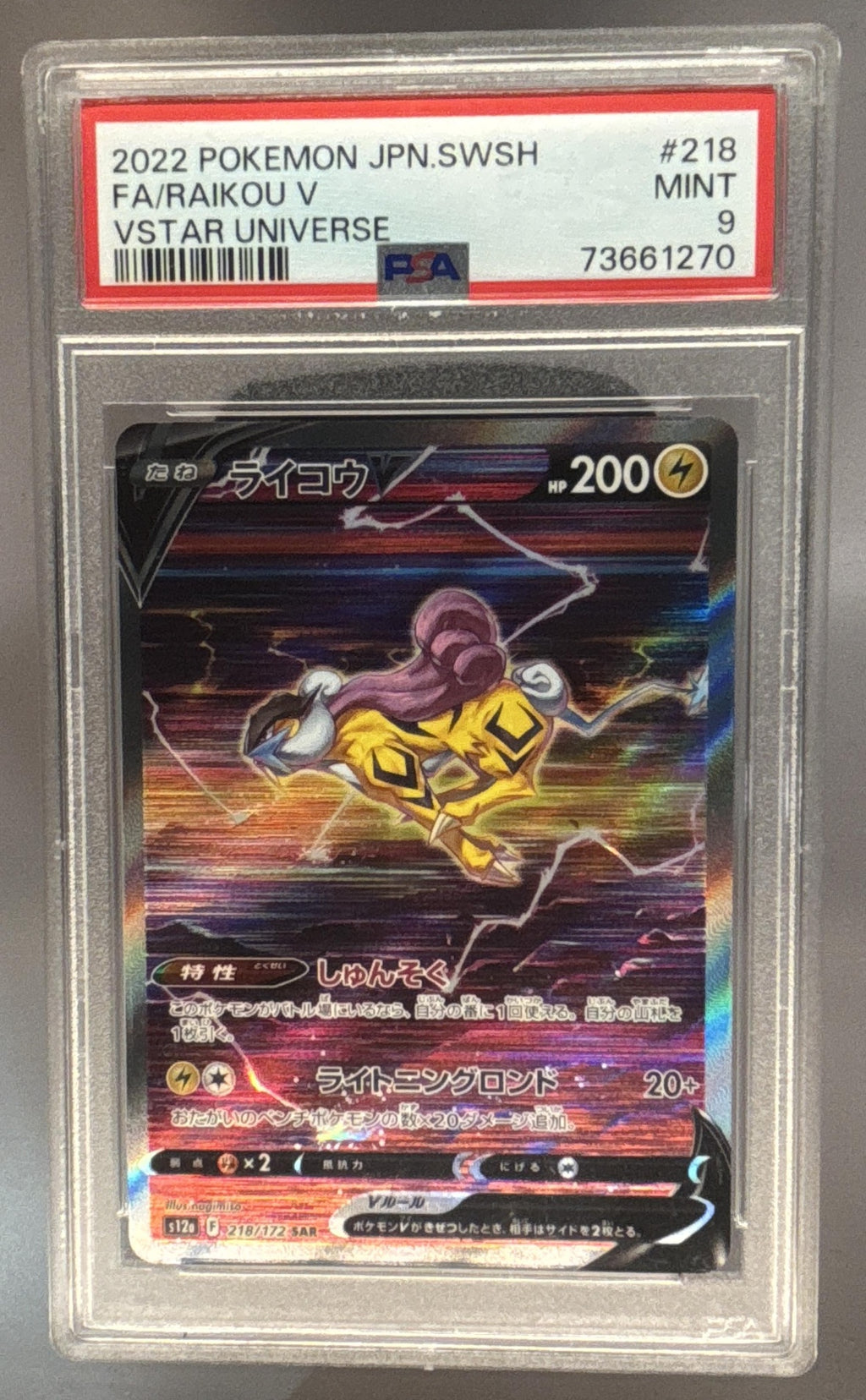 Raikou V front image