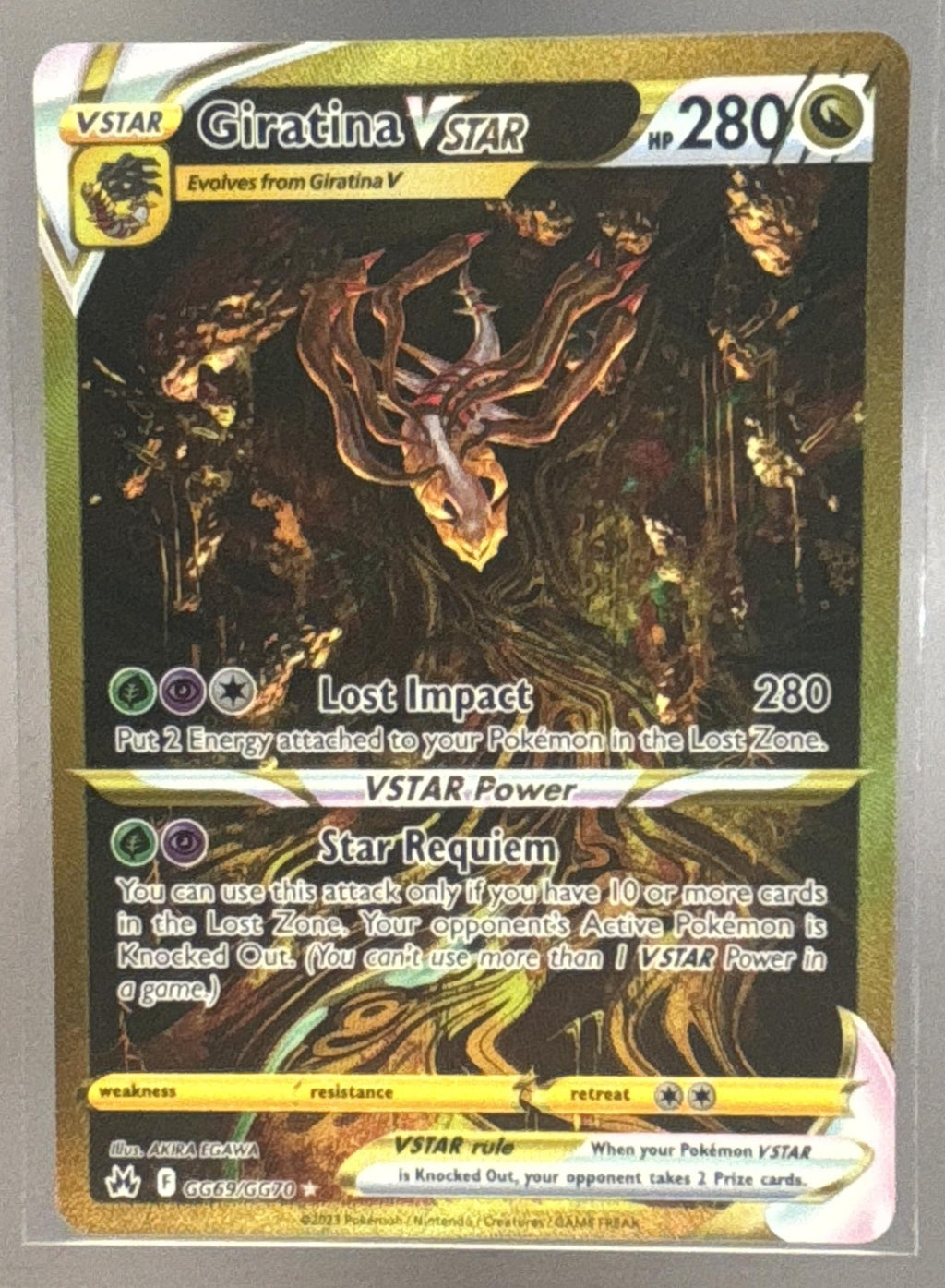 Giratina VSTAR front image