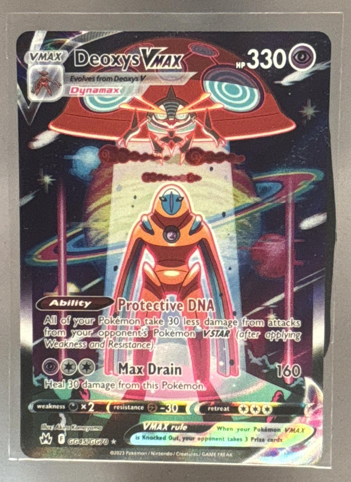 Deoxys VMAX front image