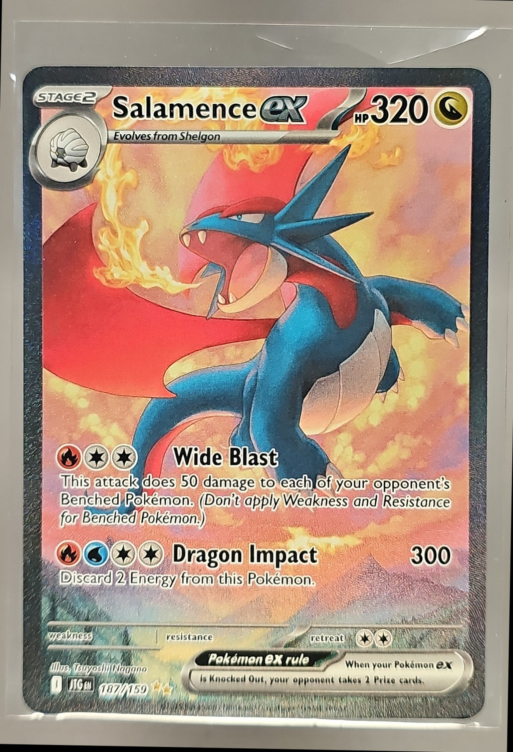 Salamence ex front image
