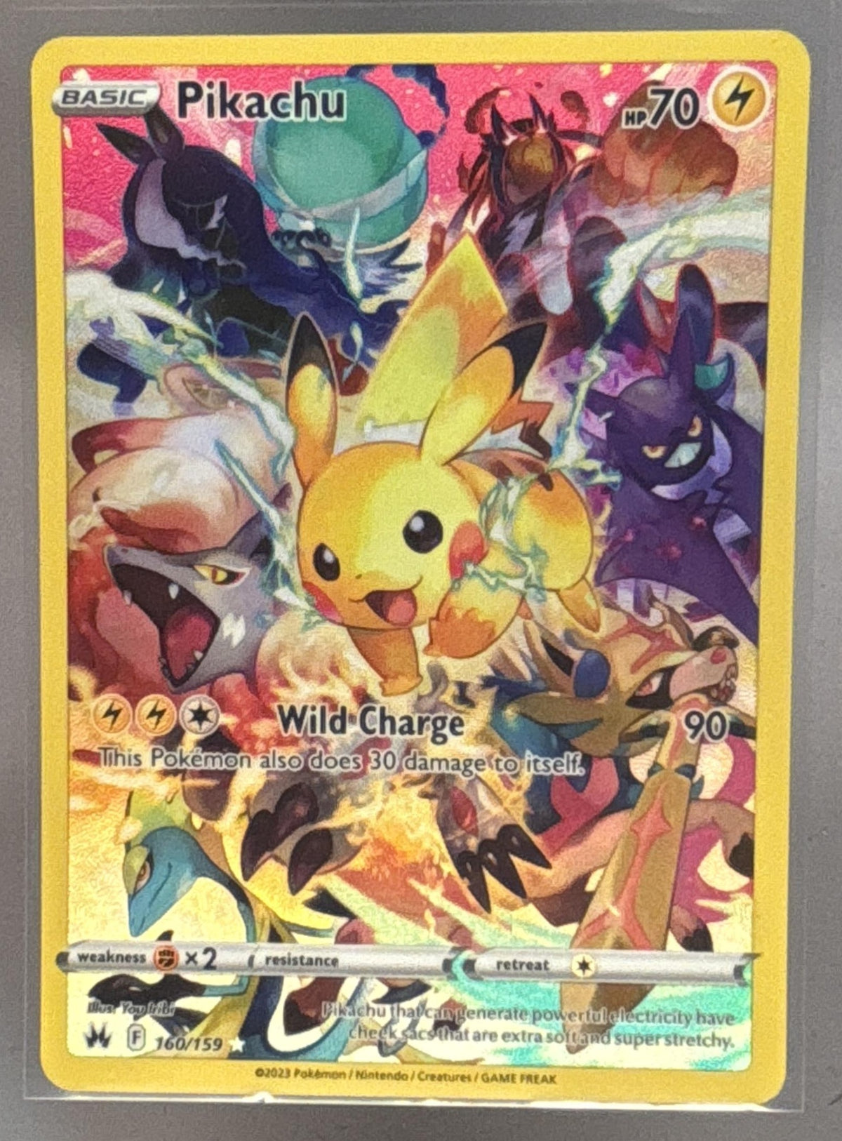 Pikachu front image