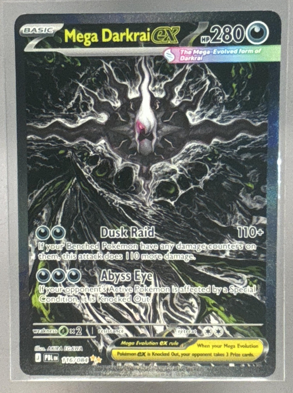 Mega Darkrai ex front image
