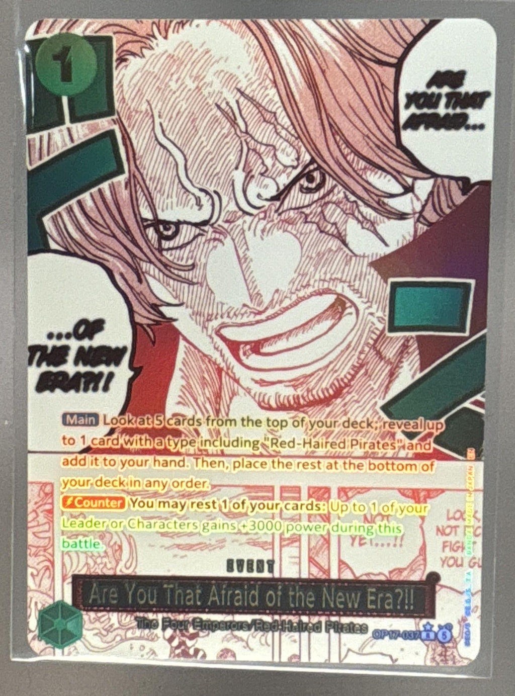 Are You That Afraid of the New Era?!! front image