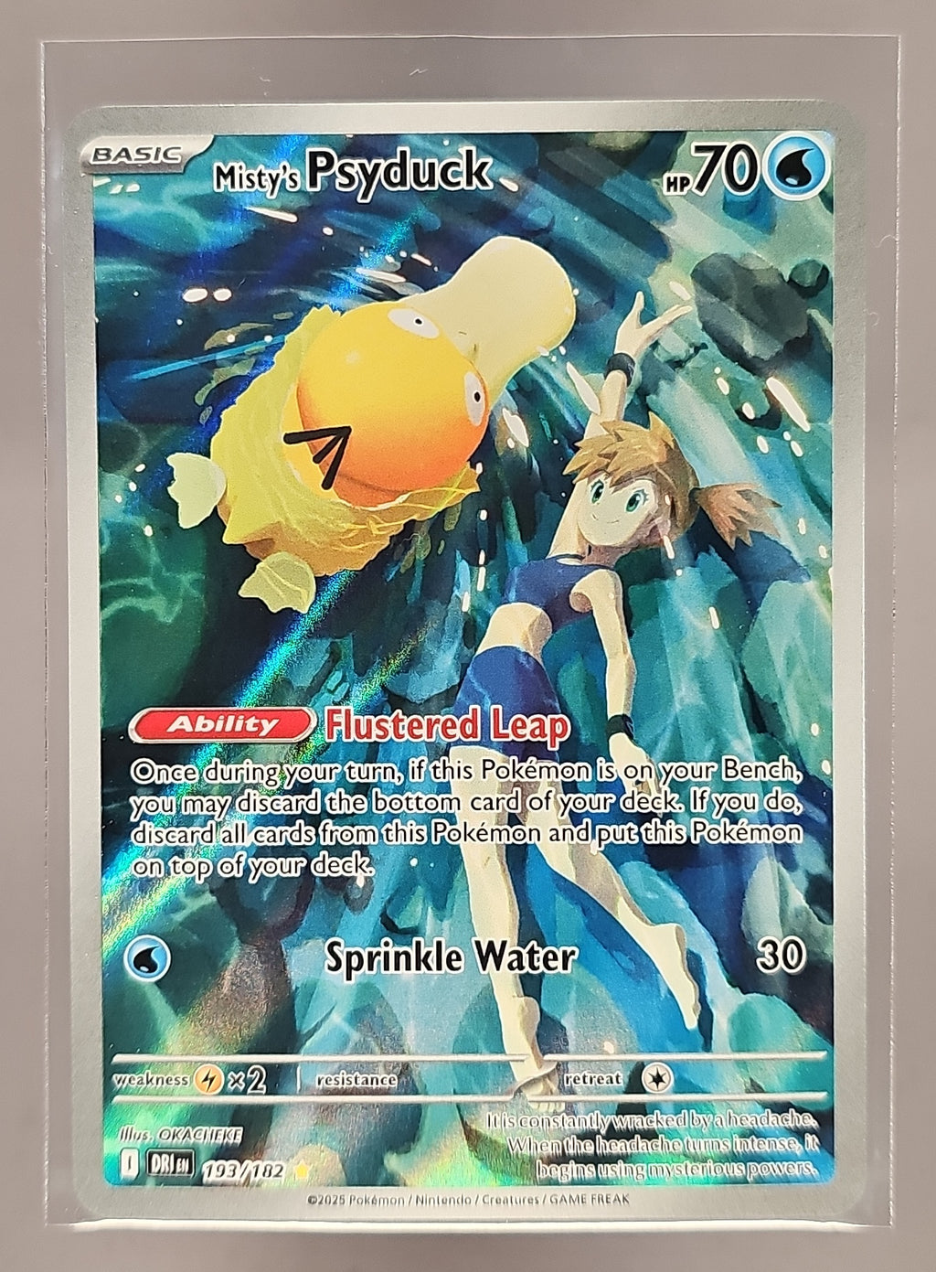 Misty's Psyduck front image