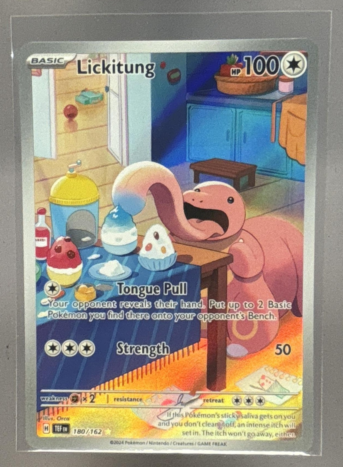 Lickitung front image