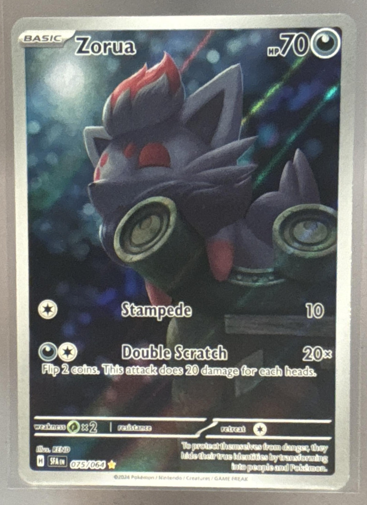 Zorua front image