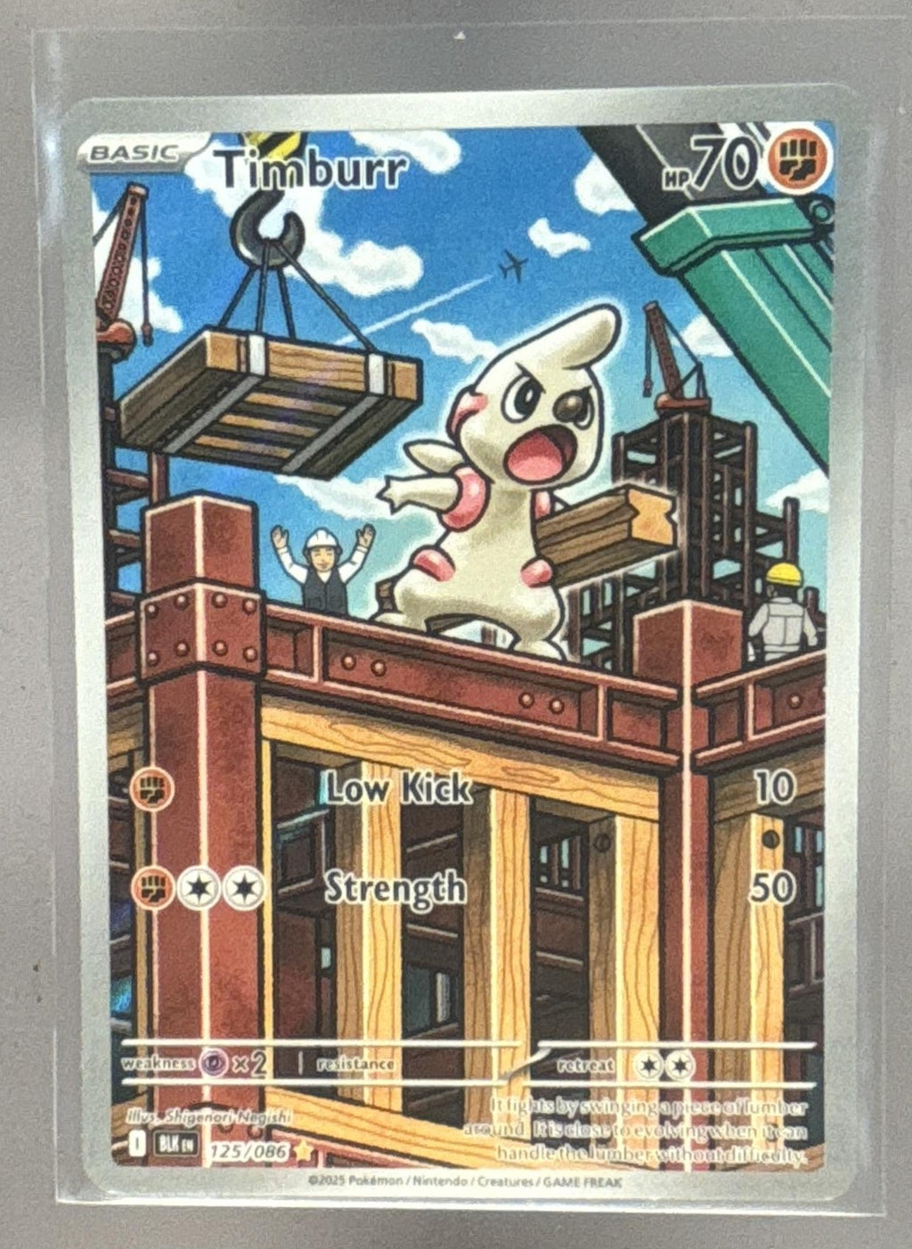 Timburr front image