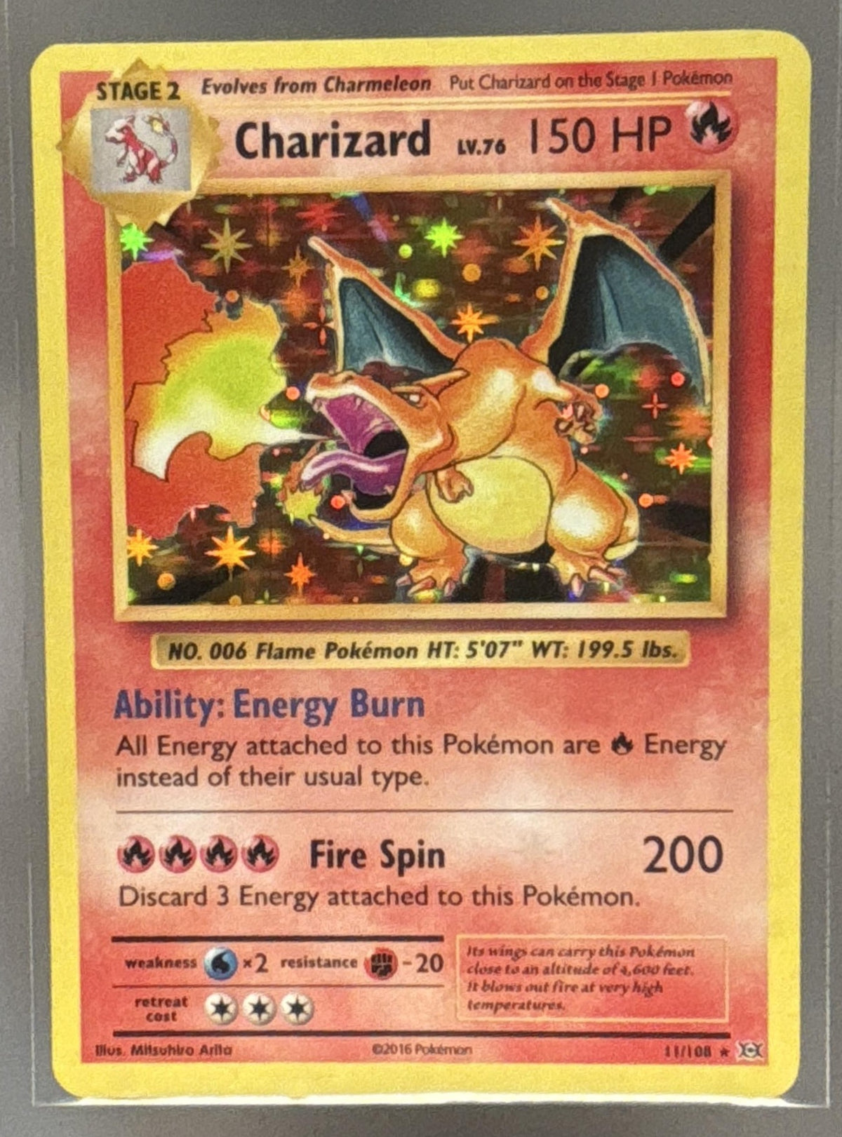 Charizard front image