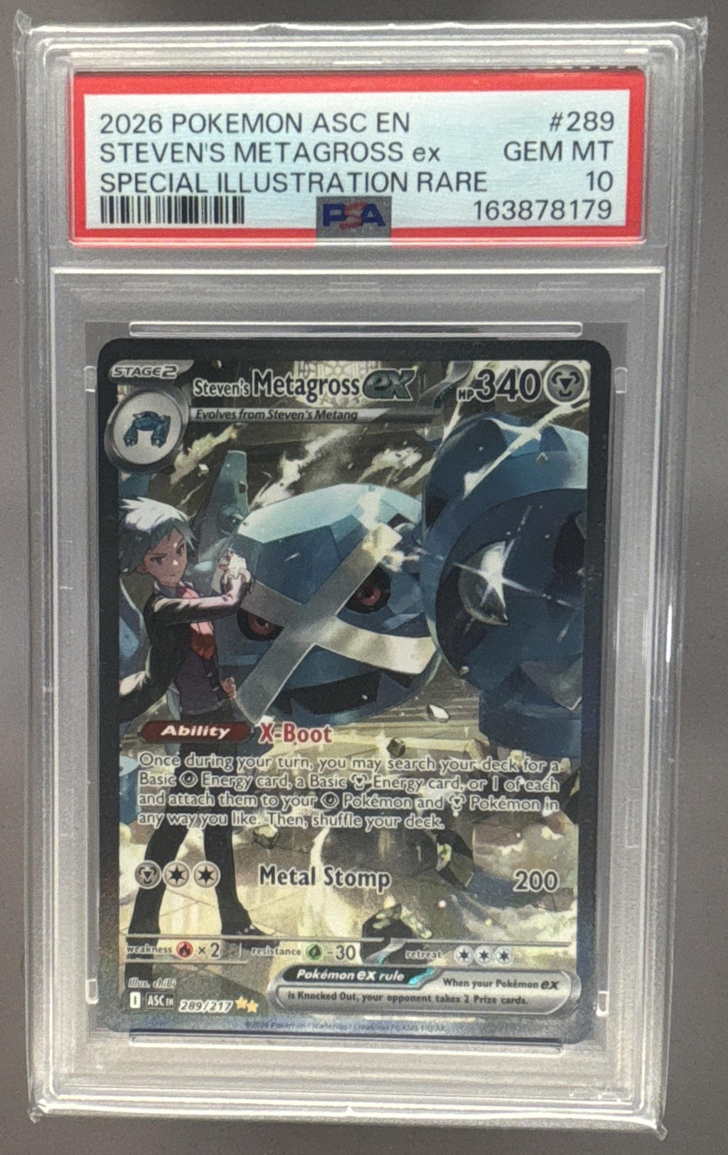 Steven's Metagross ex front image