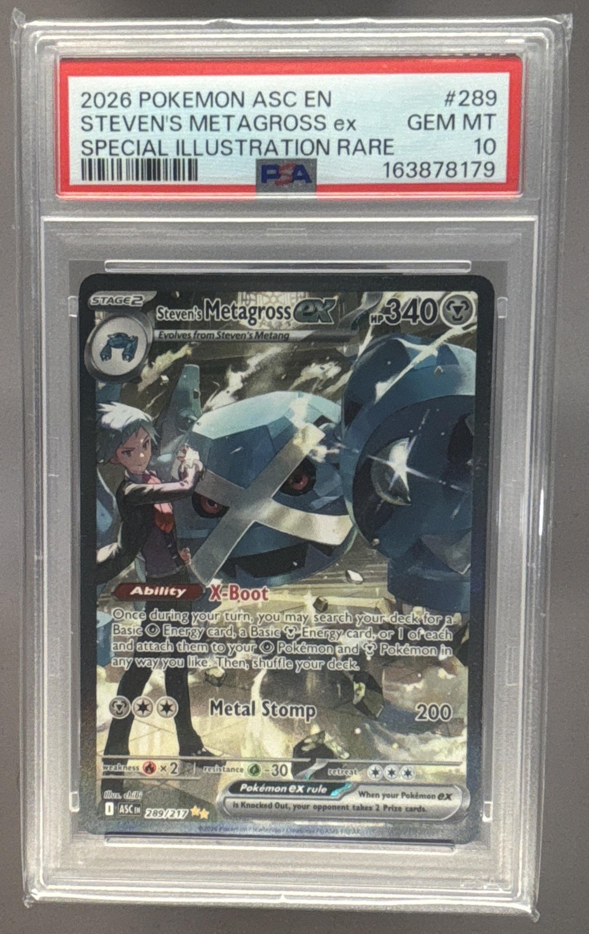 Steven's Metagross ex front image