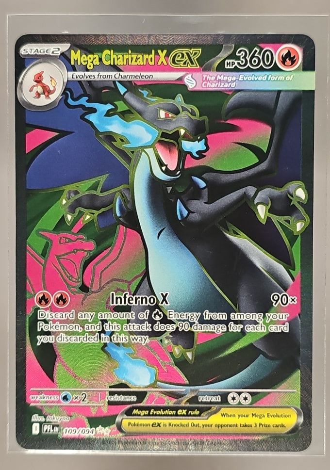 Mega Charizard X ex front image