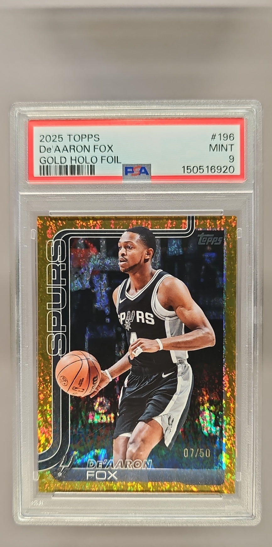 De'Aaron Fox front image