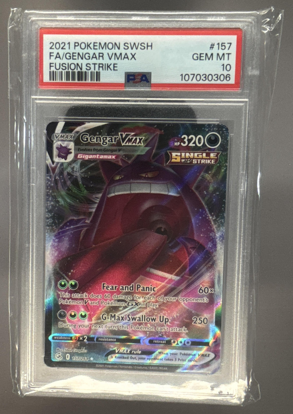 Gengar VMAX front image