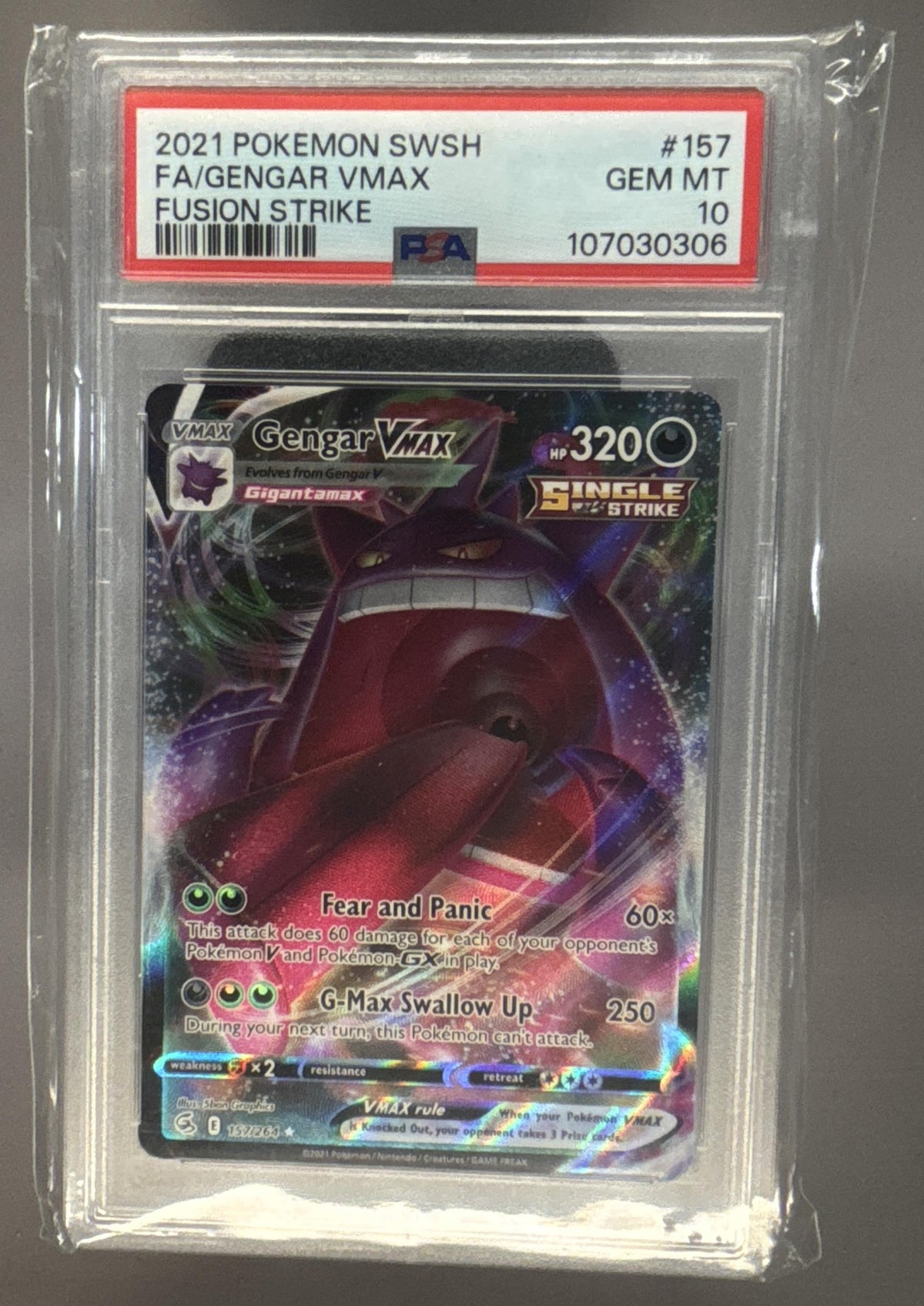 Gengar VMAX front image