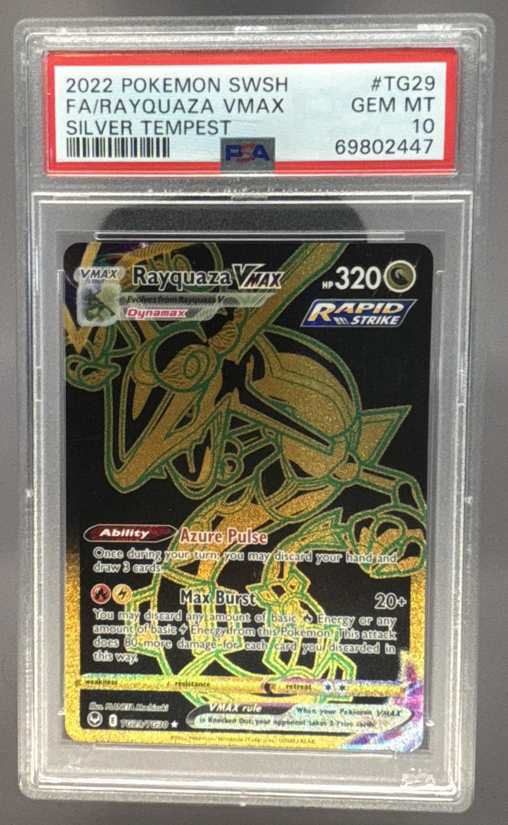 Rayquaza VM front image