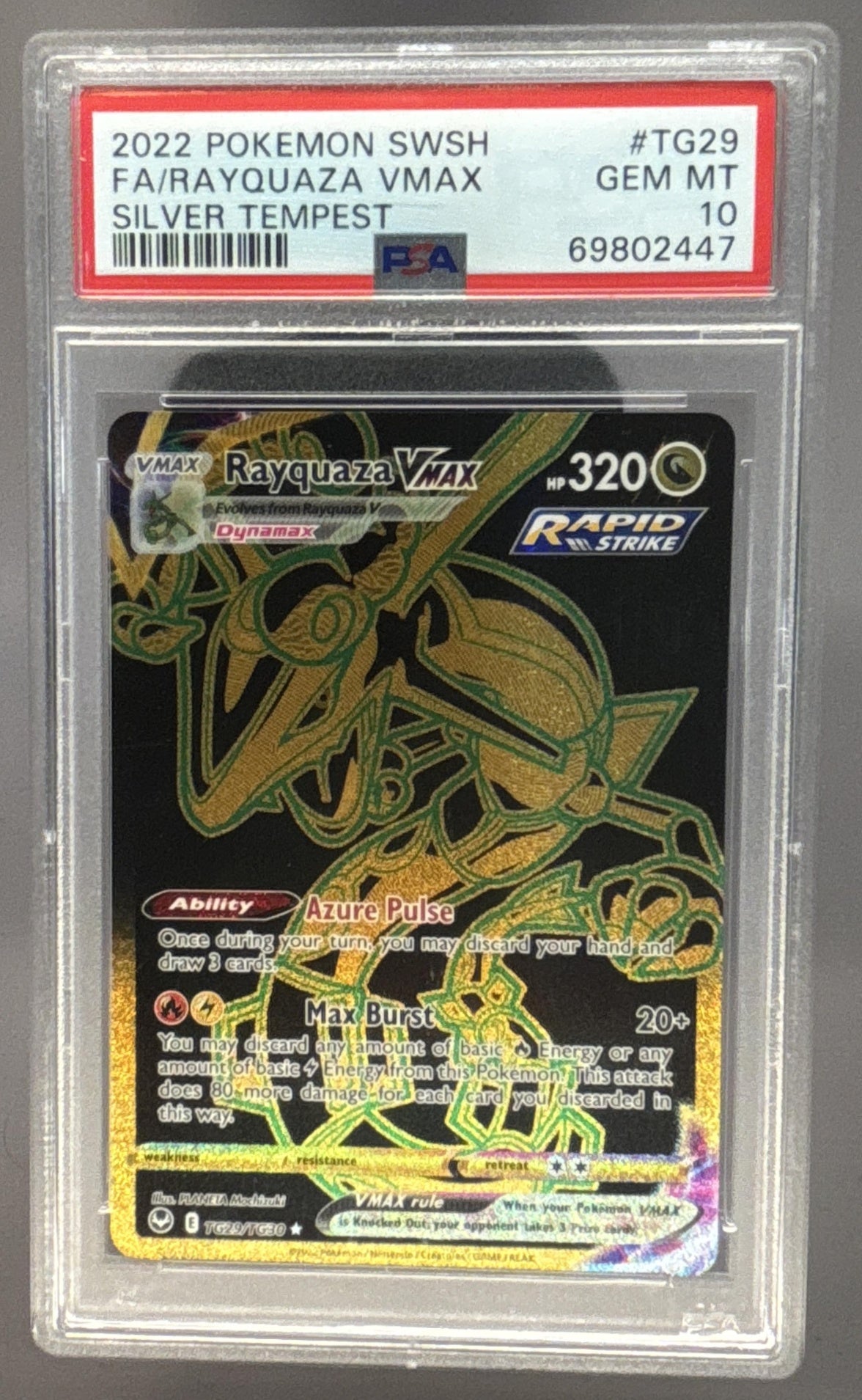 Rayquaza VM front image
