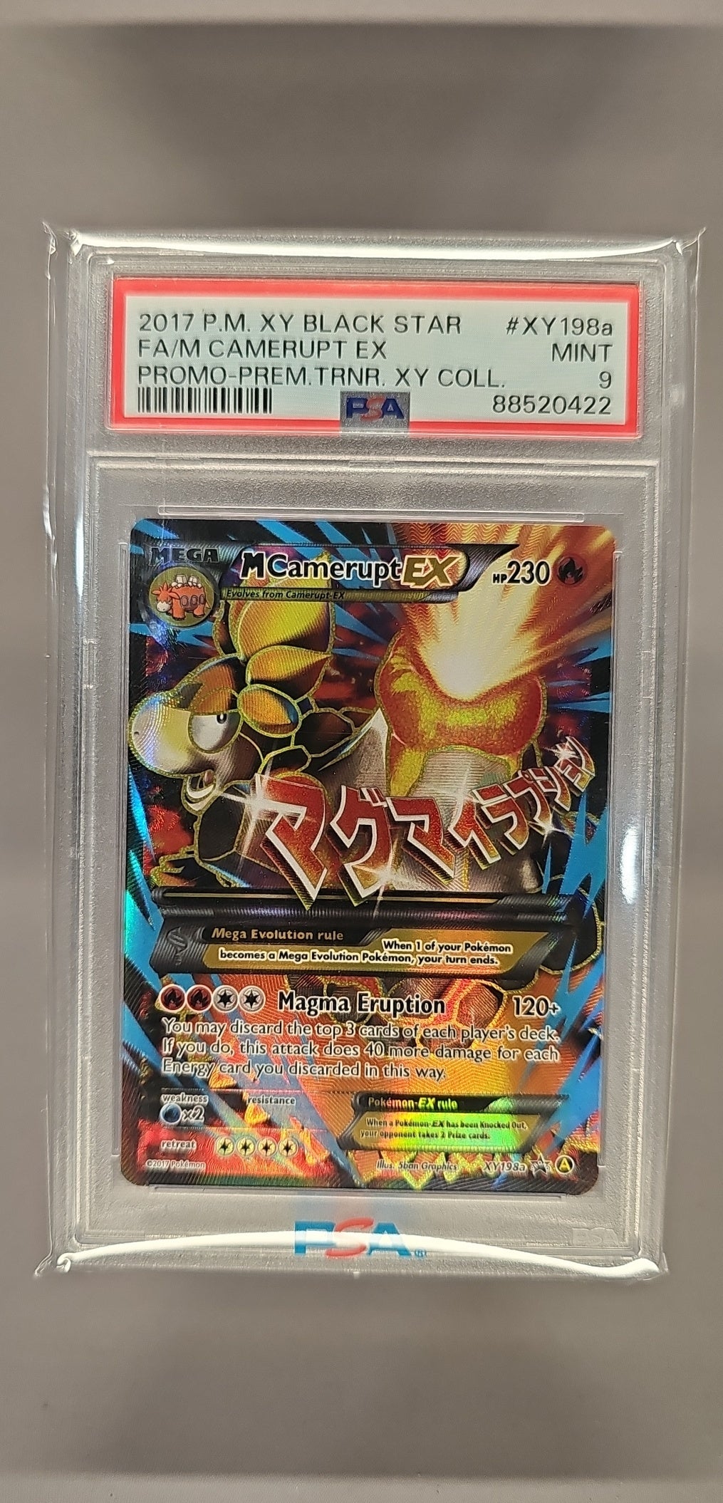 Mega Camerupt  front image