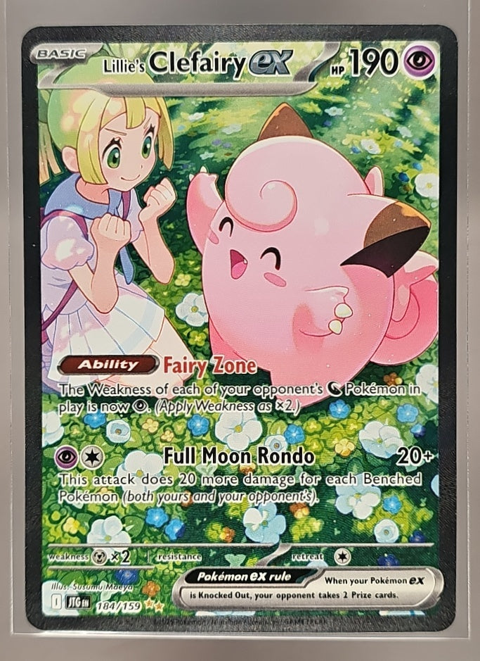 Lillie's Clefairy ex front image