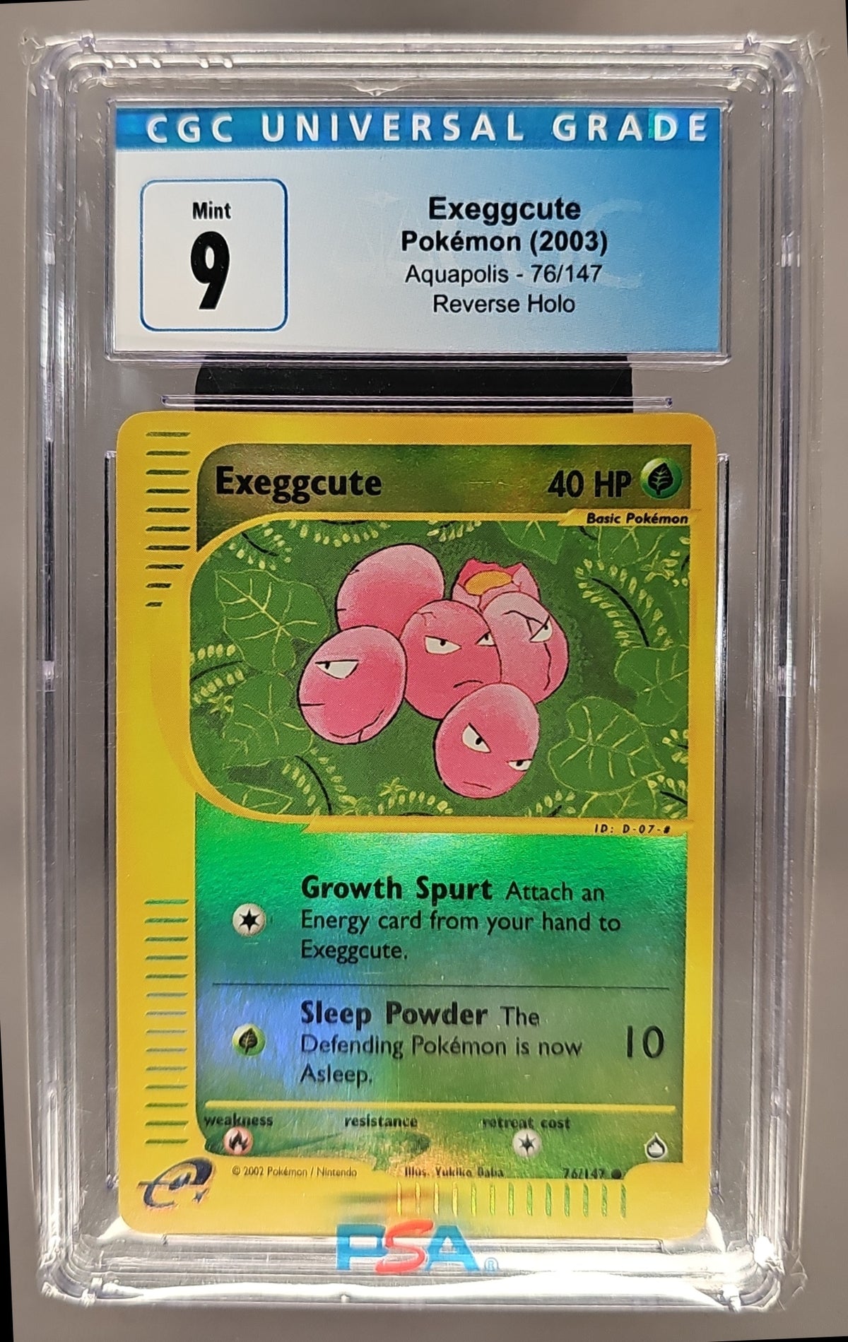 Exeggcute front image