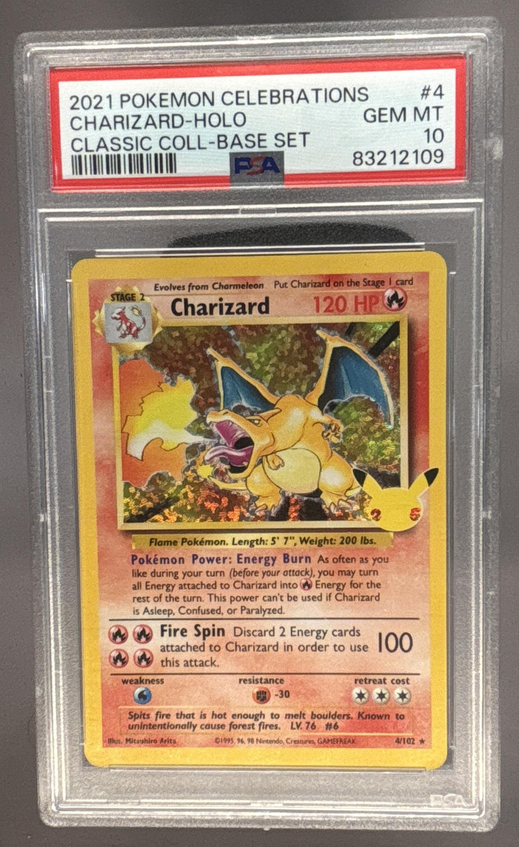 Charizard front image