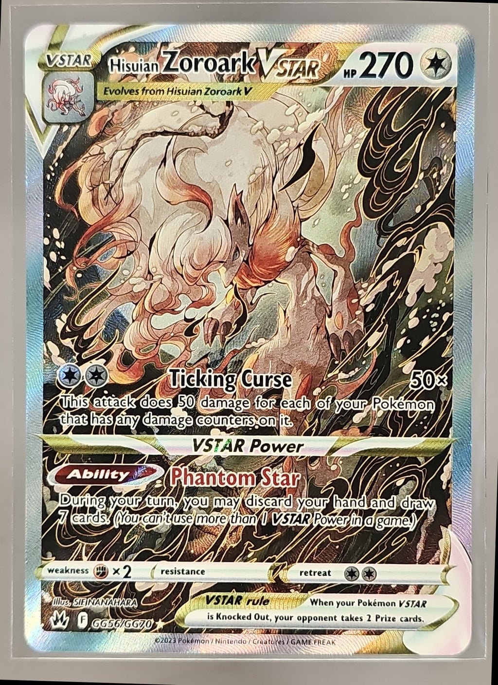 Hisuian Zoroark VST front image