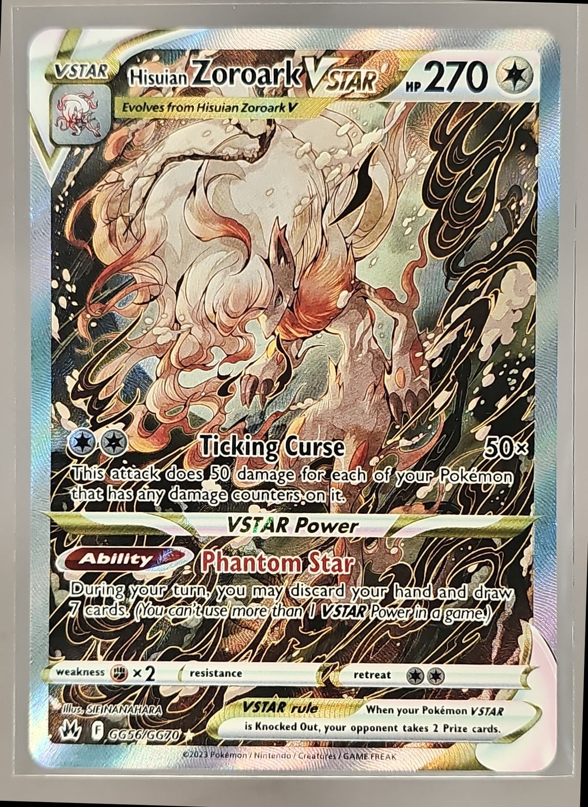 Hisuian Zoroark VST front image