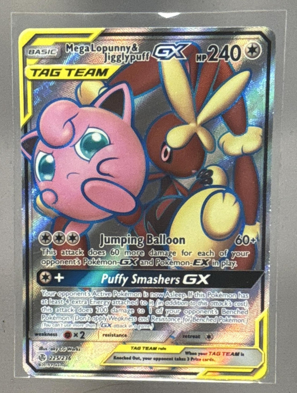 Mega Lopunny & Jigglypuff Tag Team  front image