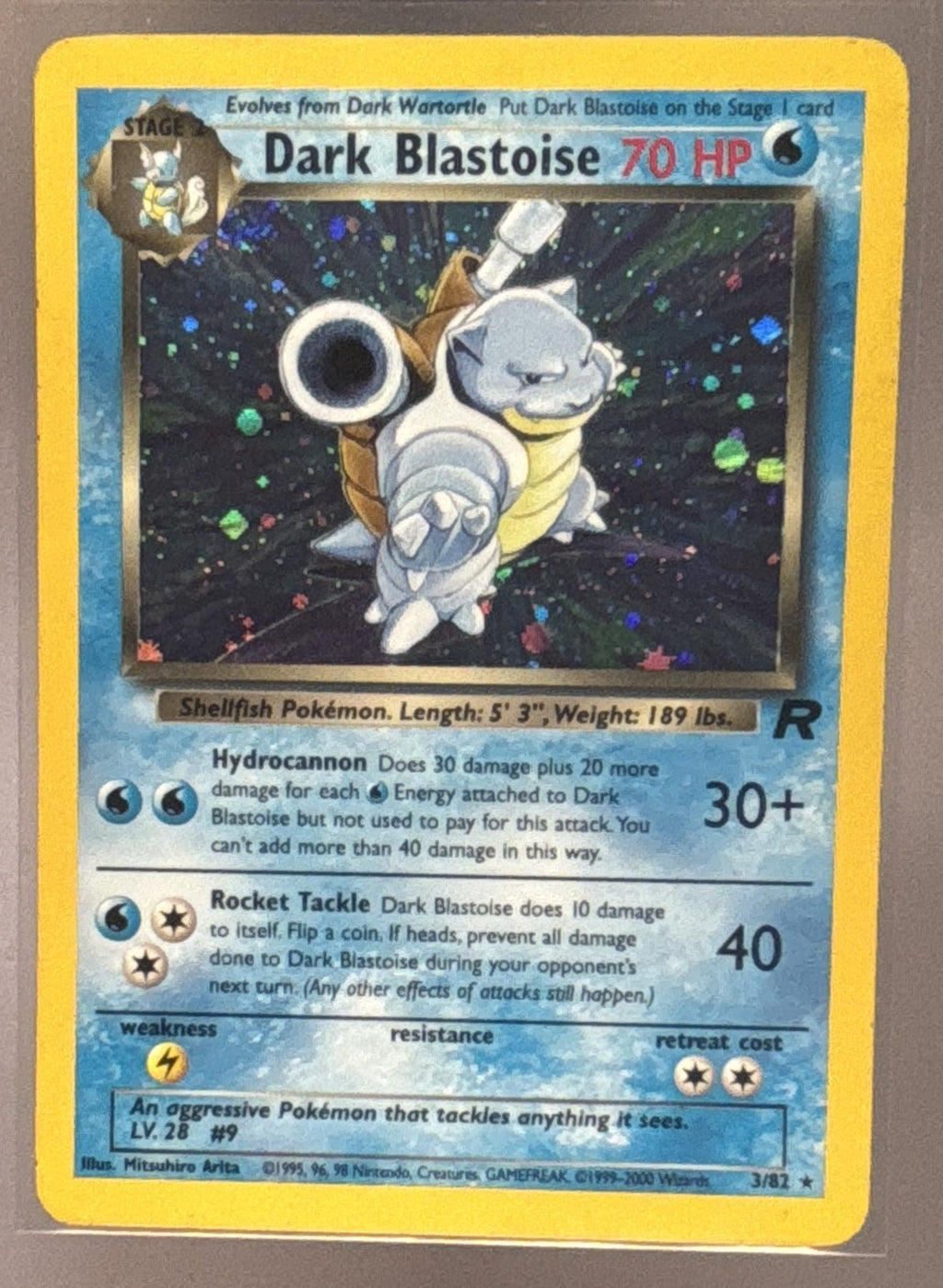 Dark Blastoise front image