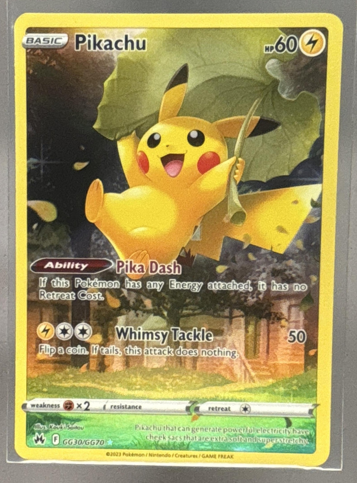 Pikachu front image