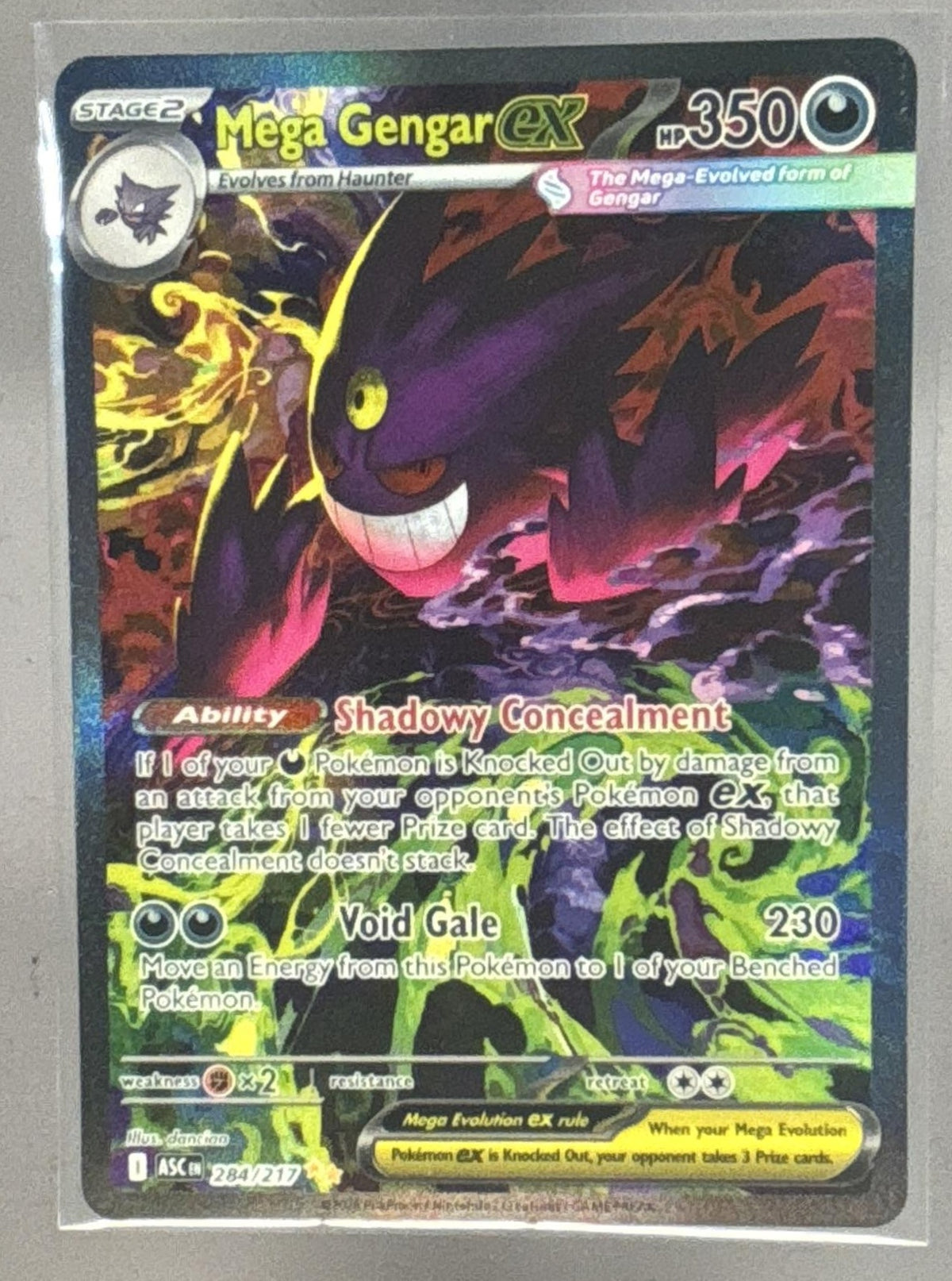 Mega Gengar ex front image