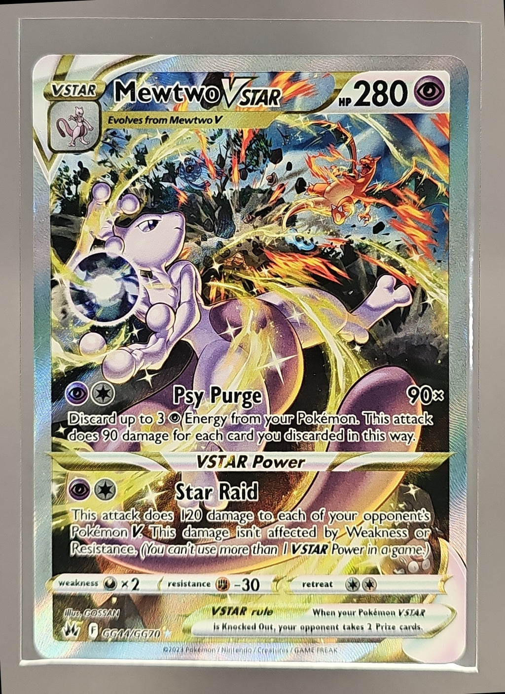 Mewtwo VSTAR front image