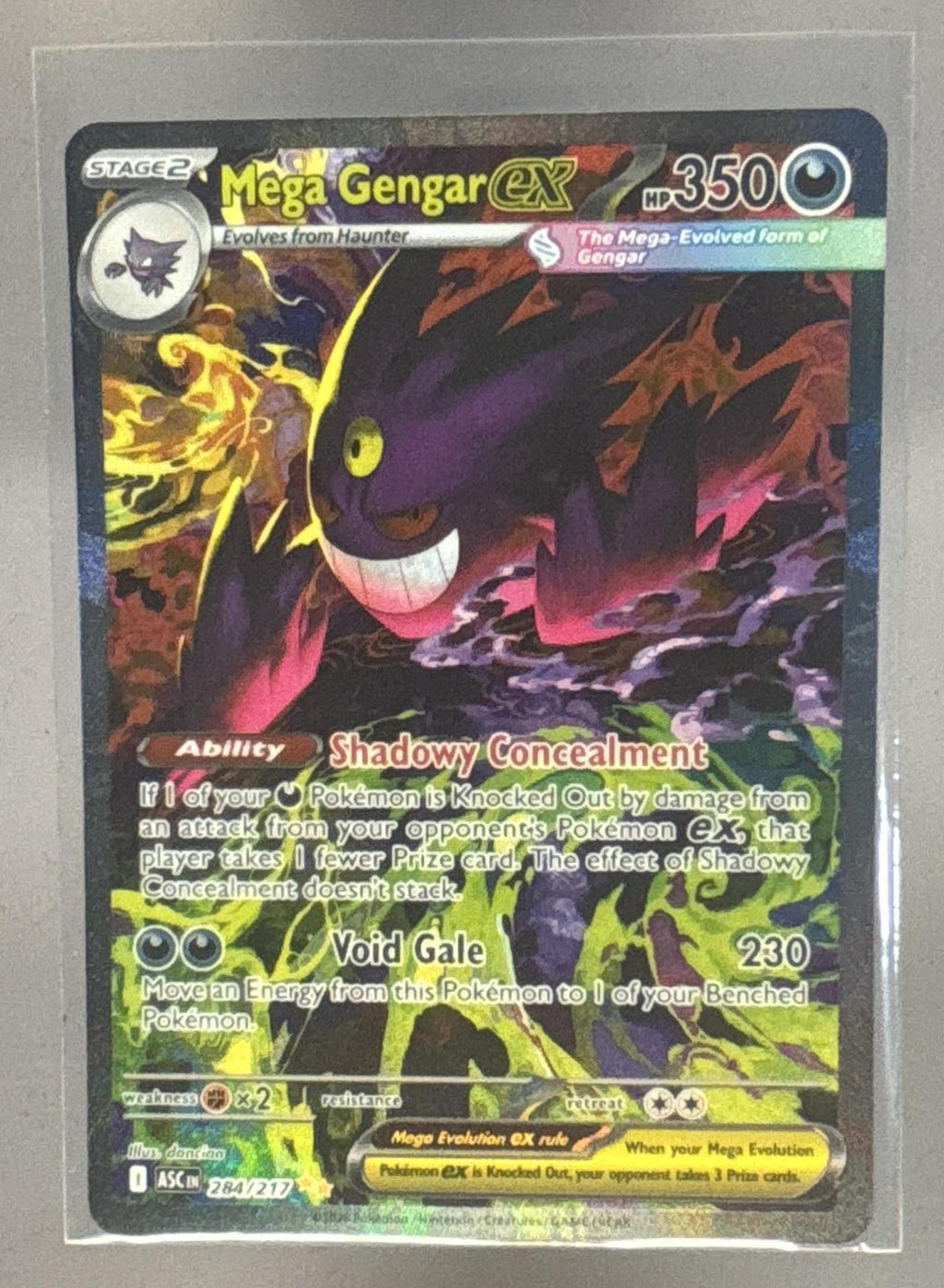 Mega Gengar ex front image