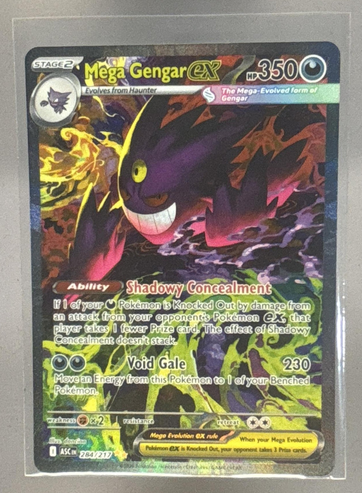 Mega Gengar ex front image