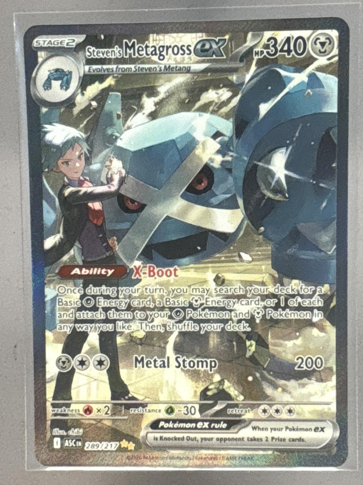 Steven's Metagross ex front image