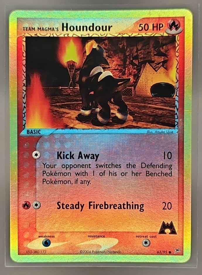 Team Magma’s Houndour front image