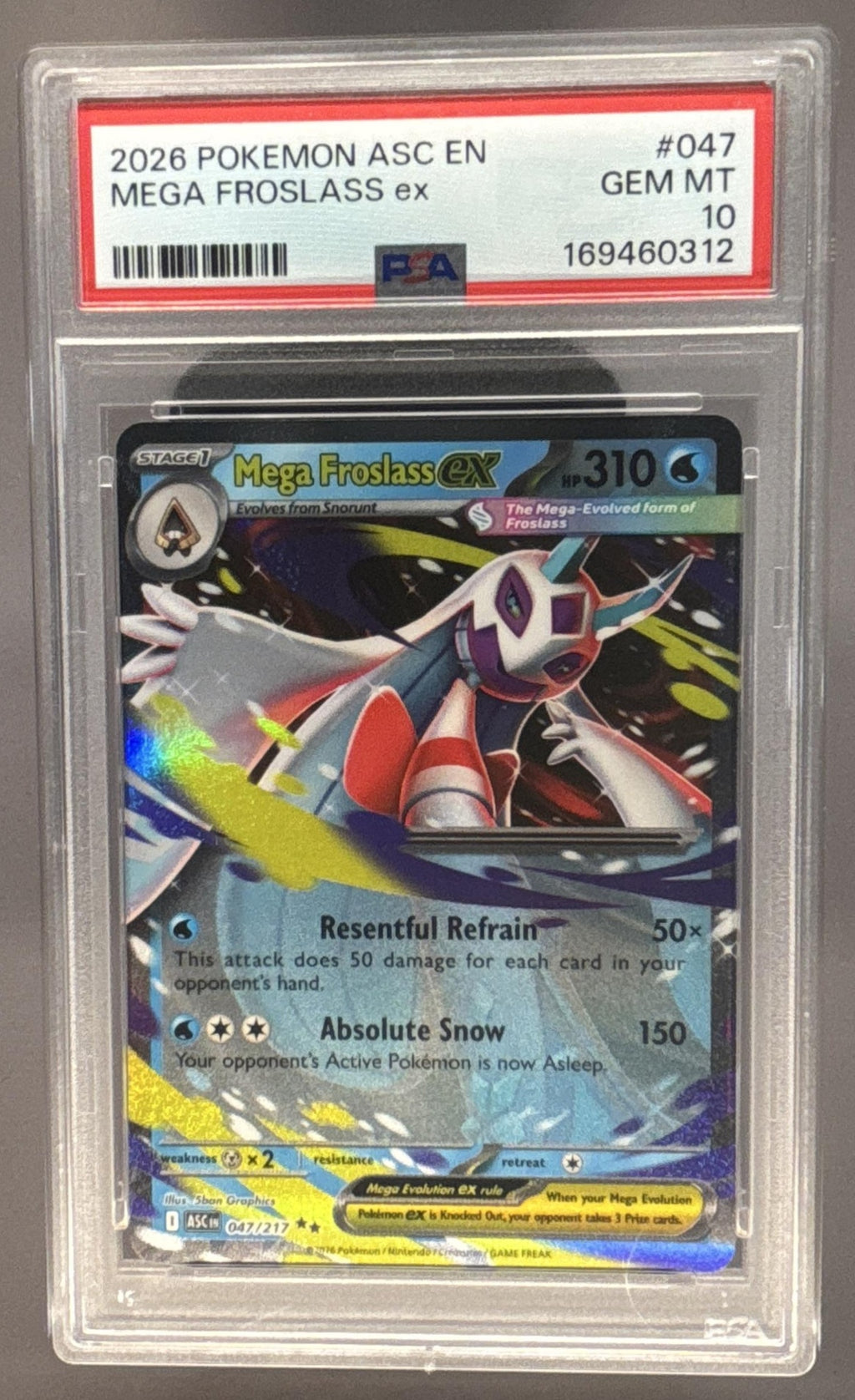 Mega Froslass ex front image