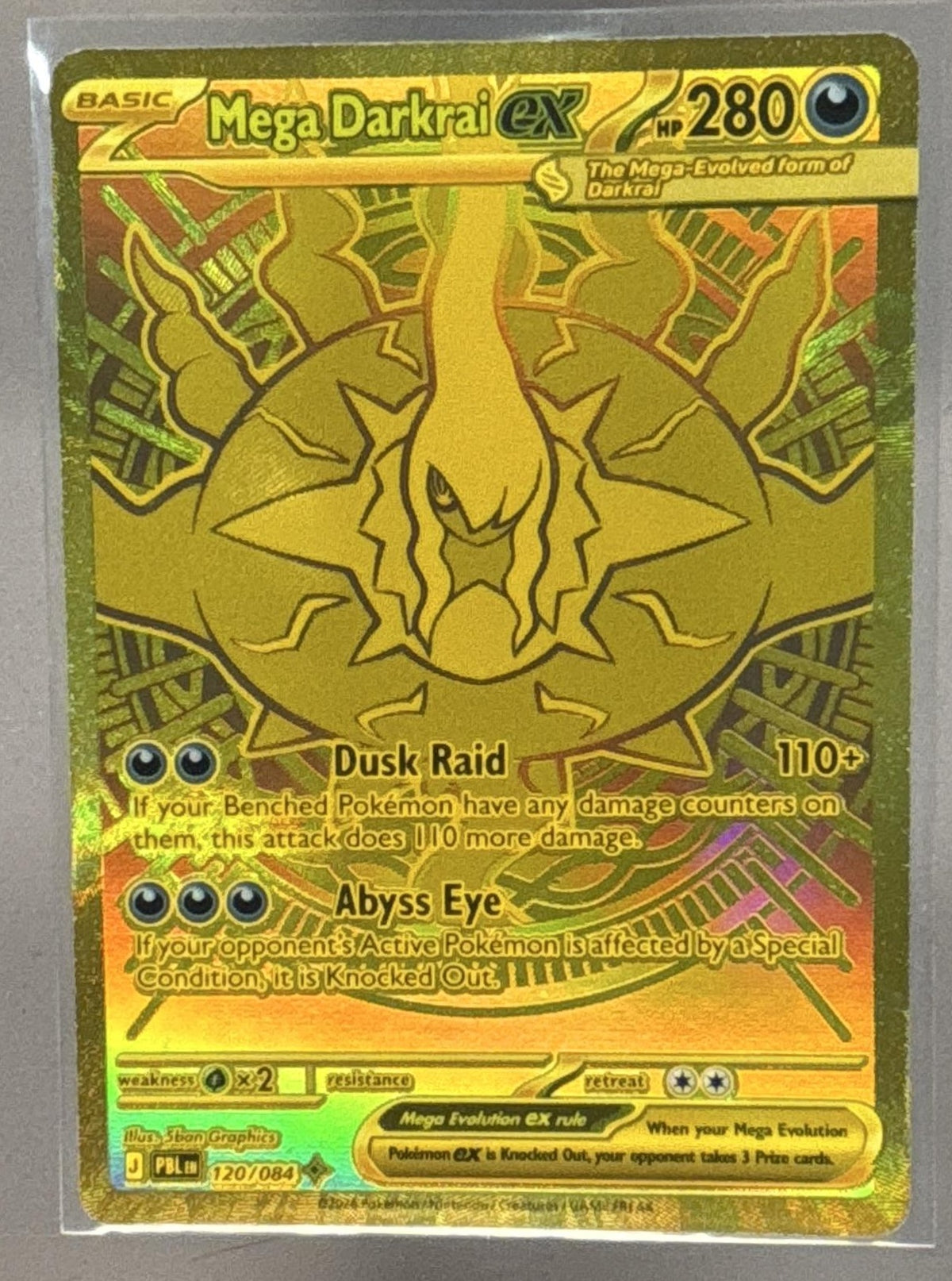 Mega Darkrai ex front image