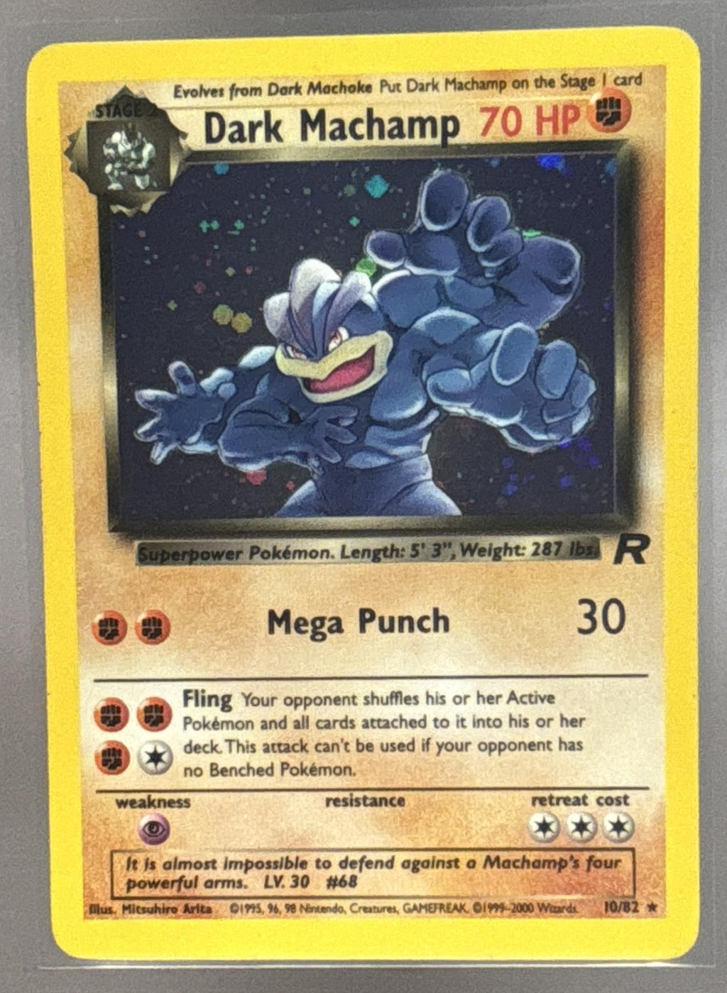 Dark Machamp front image