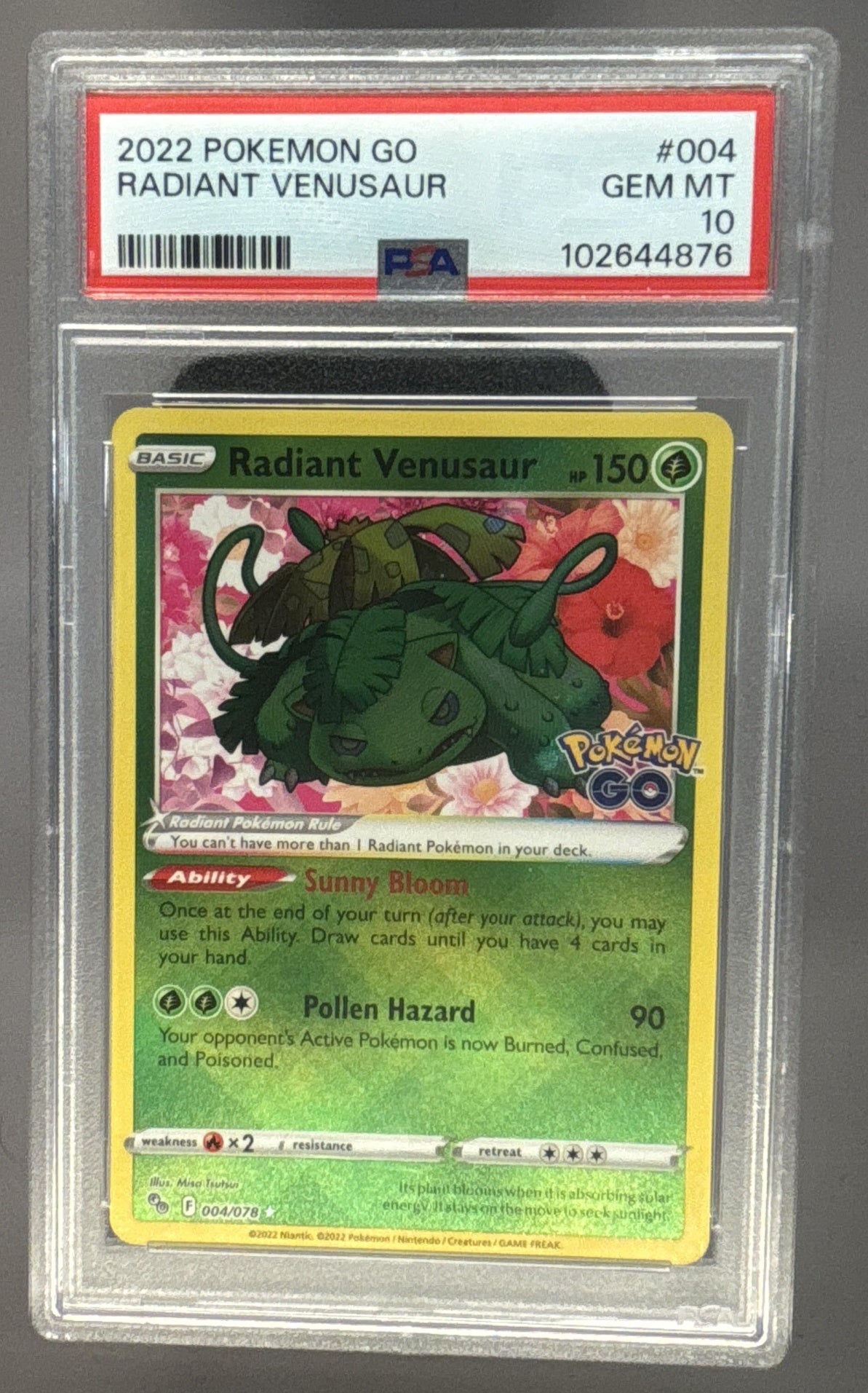 Radiant Venusaur front image