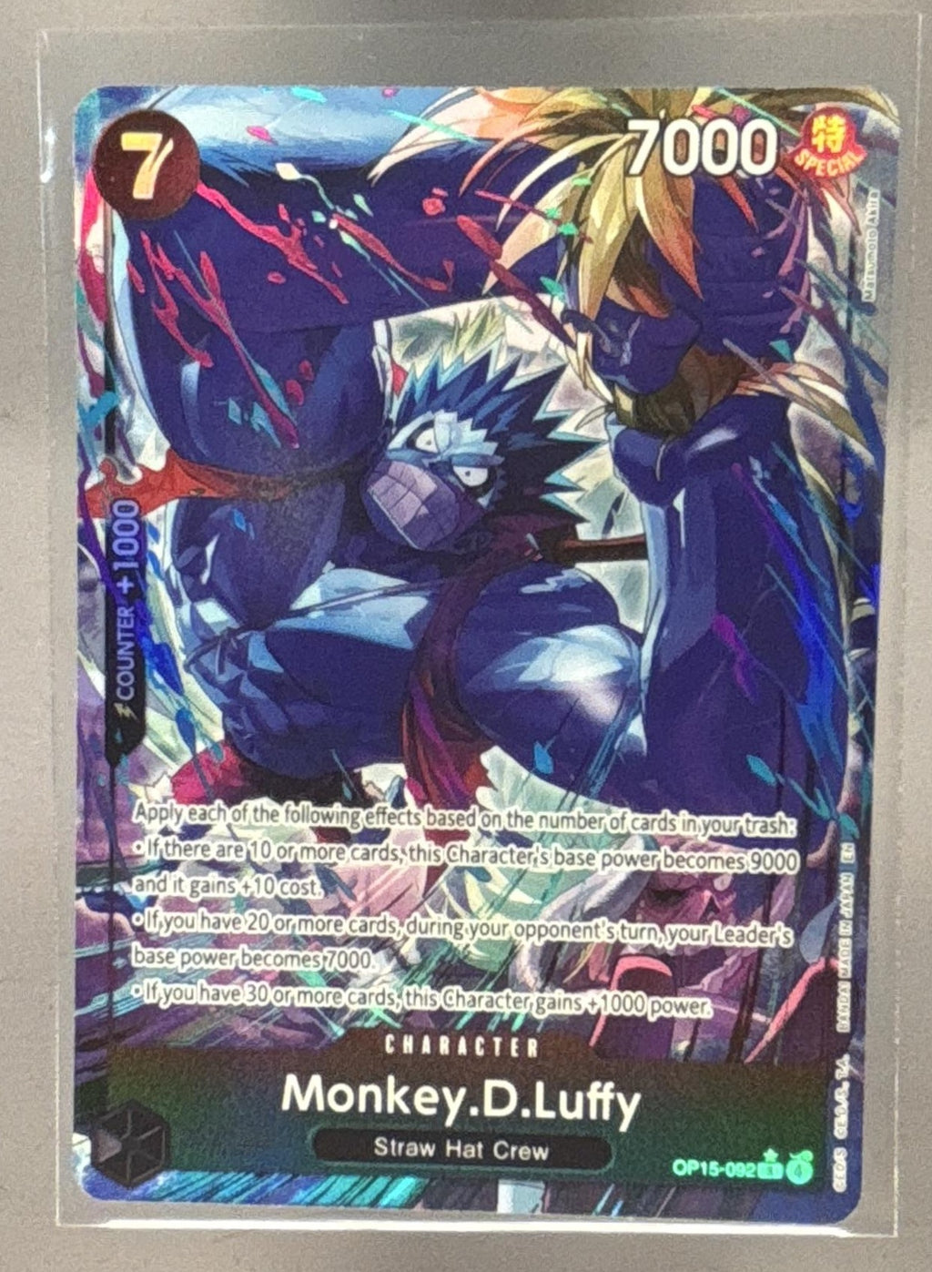 Monkey D. Luffy front image