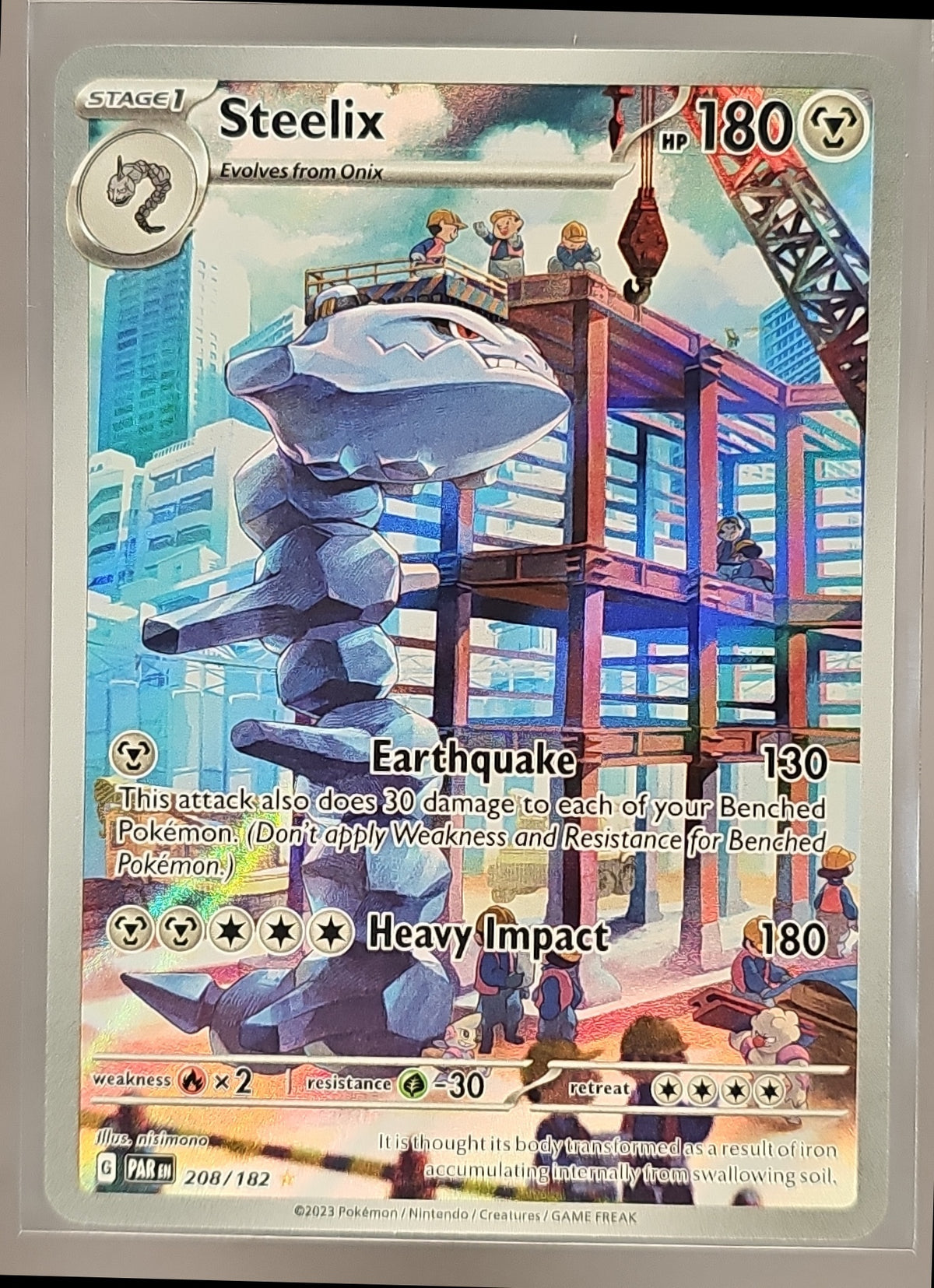 Steelix front image